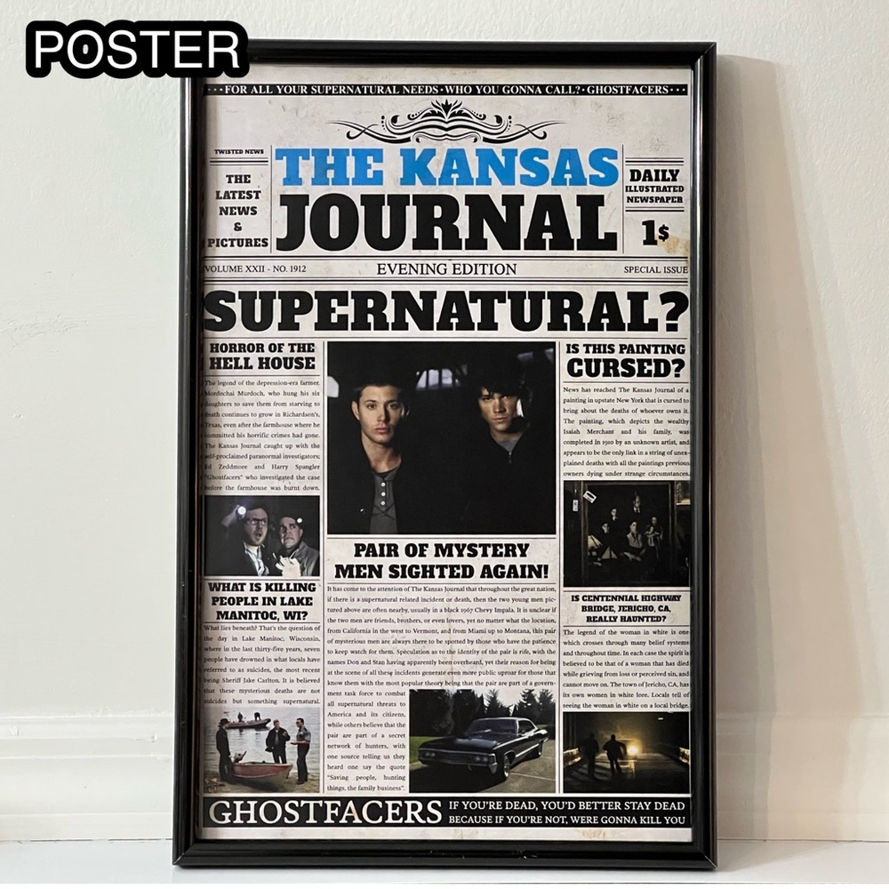 Supernatural Horror Poster